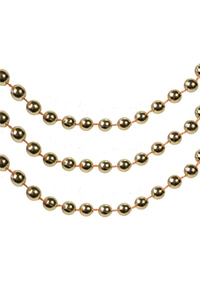 OEM Ghirlanda Decorativa de Craciun cu Margele Bej Sampanie 8m