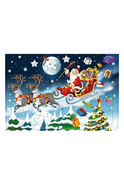 OEM Santa Claus with Sleigh Puzzle (24 pieces)