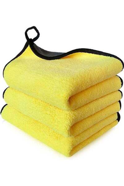 Nora مجموعة مناشف من الألياف الدقيقة مكونة من 3 قطع