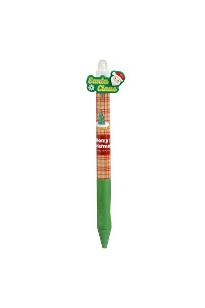OEM Red Green Checkered Pen with Heat Resistant Ink Mistletoe Santa Claus Fir Wreath 14.5cm