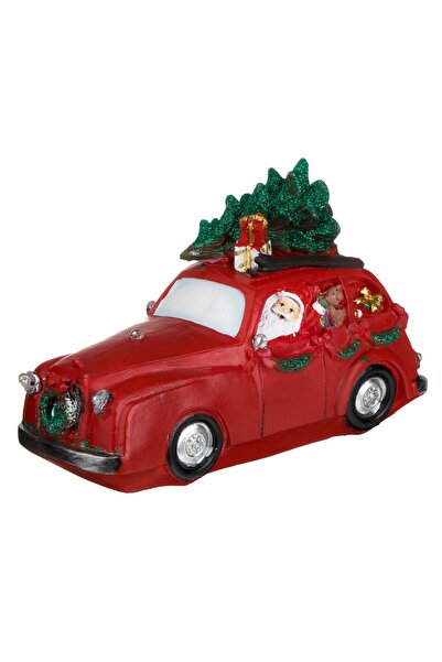 OEM Χριστουγεννιάτικη Διακόσμηση Κόκκινο Φορτηγό με LED 18x9x13εκ.