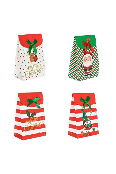 OEM Pungi pentru Dulciuri de Craciun Diverse Modele Inchidere cu Panglica 12x...