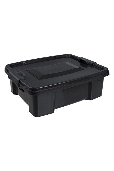 OEM Grey Plastic Storage Box with Lid 7L
