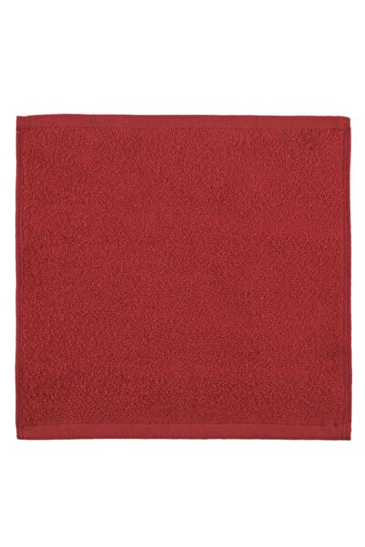 OEM Red Cotton Hand Towel 30x30cm