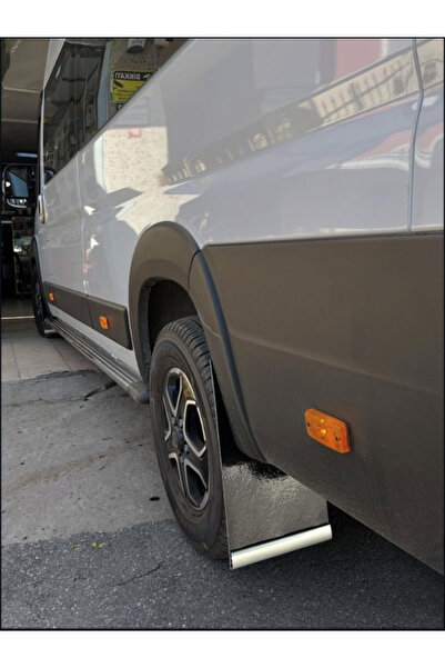 KAPOTO Peugeot Boxer Ön Ve Arka Siyah Takım Paçalık Krom Detaylı 4 Lü Set