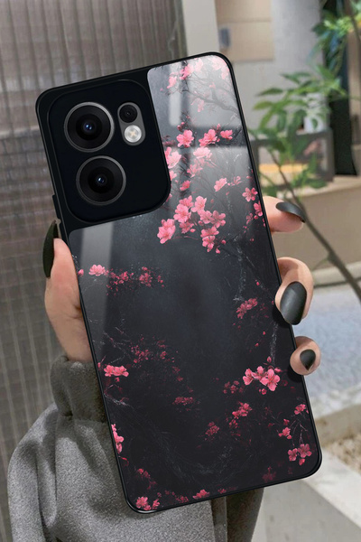 OPPO Reno 13F Uyumlu Van Gogh Ağaç Tablosu Tasarımlı Glossy Premium Kılıf