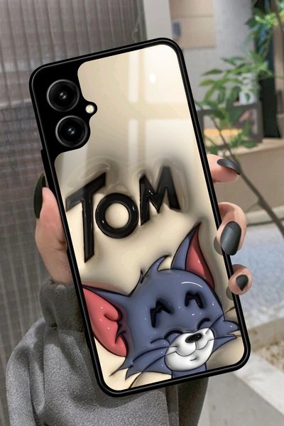 omix X5 Uyumlu Tom And Jerry Tasarımlı Glossy Premium Kılıf