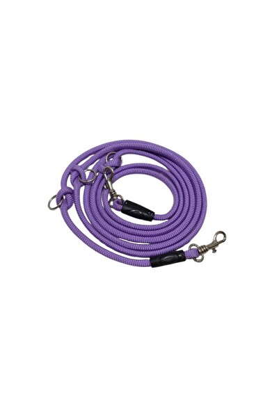 moonparacord Dog Walking Leash Hands-Free Dog Hands Free 8 mm Purple