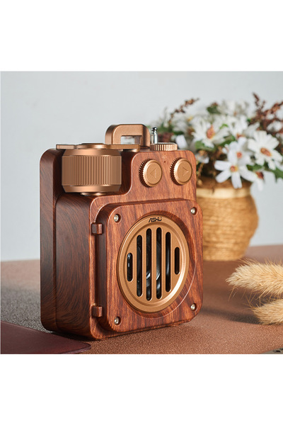 Zen Store AS20 Wireless Bluetooth Speaker 5.4 Portable Outdoor Retro Speaker Bass FM Radio Powerful Small Disc
