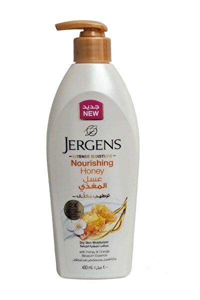 Jergens مرطب ومغذي بالعسل المكثف 400 مل