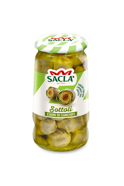 Sacla Τσάντα με ολόκληρες αγκινάρες καρδιάς 280 γρ.