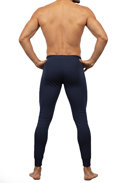 DeepSEA Unisex Navy Blue Slim Fit Thermal Tights – Cold Weather & Sports Use 2607073
