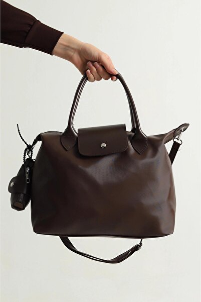 STİL SİDELYA Women's Handbag and Shoulder Bag with Magnet Closure and Zipper