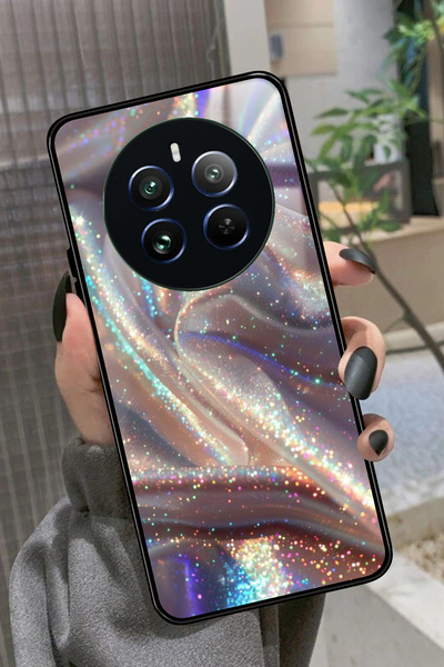realme 12 Uyumlu Sim Tasarımlı Glossy Premium Kılıf