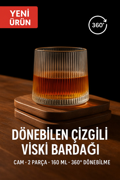 zaTen Pazar 2li Karıştırıcı Kokteyl Bardağı - Meşrubat Bardak Takımı -160ml