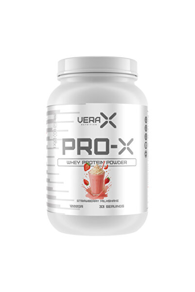 VERA-X NUTRITION PRO-X WHEY PROTEIN | STRAWBERRY MILKSHAKE | 1000 GR | 33 SERVİS