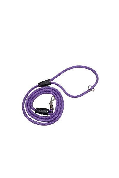 moonparacord Dog Walking Rope Purple 8 mm 120 cm