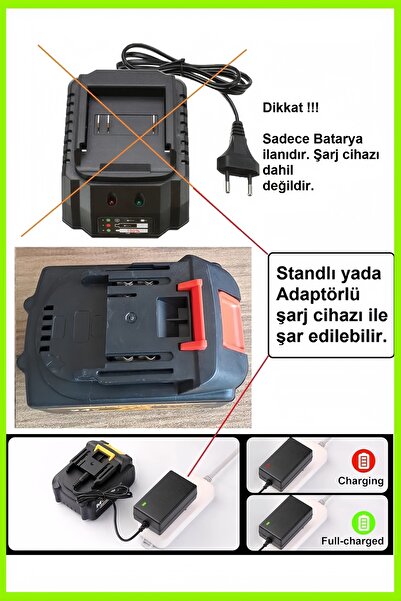 okaoda Akülü araba yıkama tabancası elektrikli alet aksesuarları - yüksek kaliteli lityum pil1300mAH*10