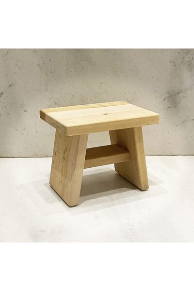 Hype Store Sedir Ahşap Banyo Taburesi Oturak Orta Boy
