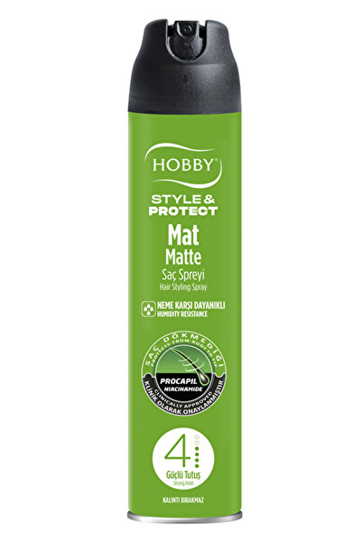Hobby Saç Spreyi StyleProtect Mat Güçlü Tutuş 250ML