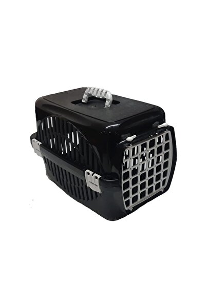 E&D Collection Yıldızhane Kedi Köpek Taşıma Kabı Siyah Siyah Taşıma Kabı