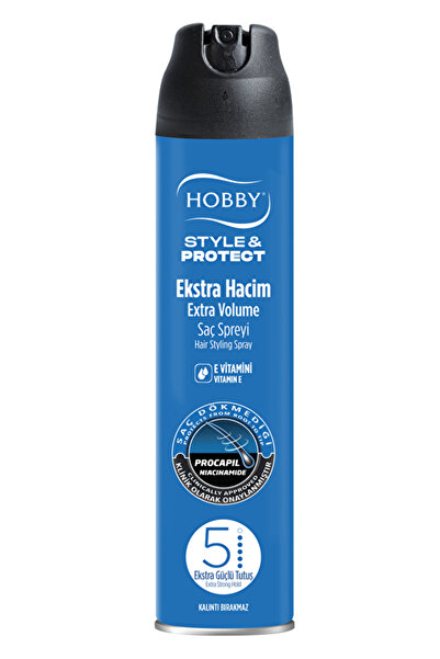 Hobby 3 ADET Saç Spreyi StyleProtect Ekstra Hacim 250ML