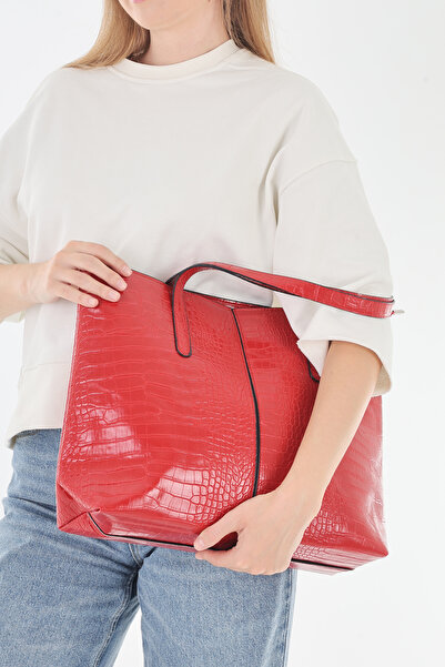 PİRİNÇ BEBE Krokulu Shoulder Bag