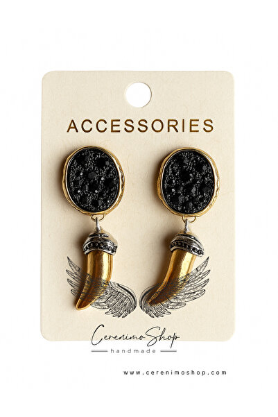 Cerenimo Shop Zr Design Gold Bohemian Dream Earrings