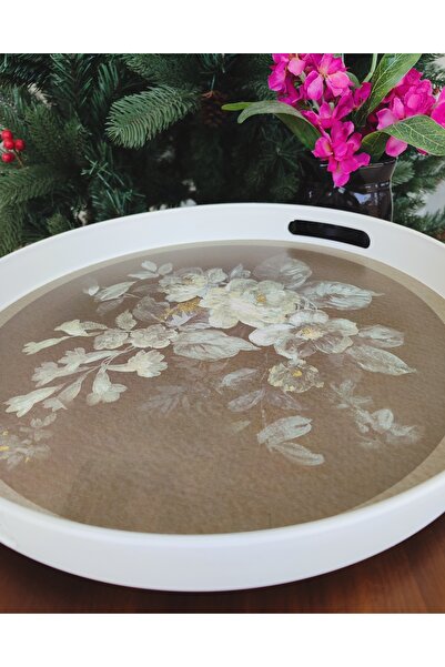 Madame Coco Audre Round Tray - 36X10 cm