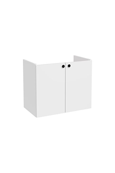 Hype Store Shift T20 81000 Kapaklı Lavabo Dolabı, Parlak Beyaz, 80 cm