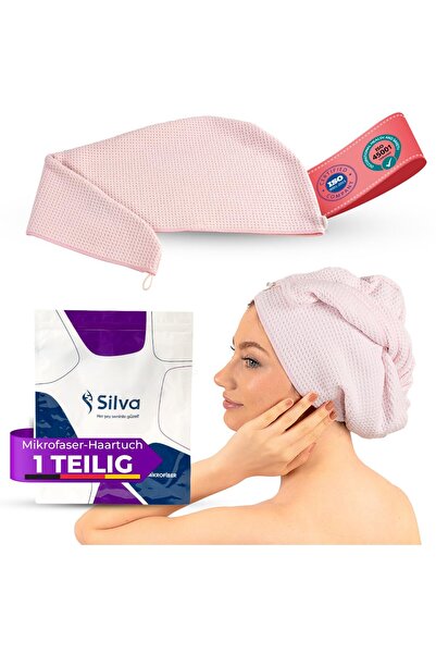 Genel Markalar Silva Mikrofiber Saç Bonesi - Pembe