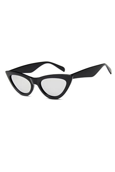 KESNUP Sunglasses, cat-eye, mirror effect, Black