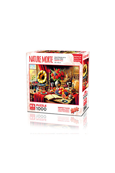 Ks Games ألغاز صامتة على طاولة باروكية 1000 قطعة