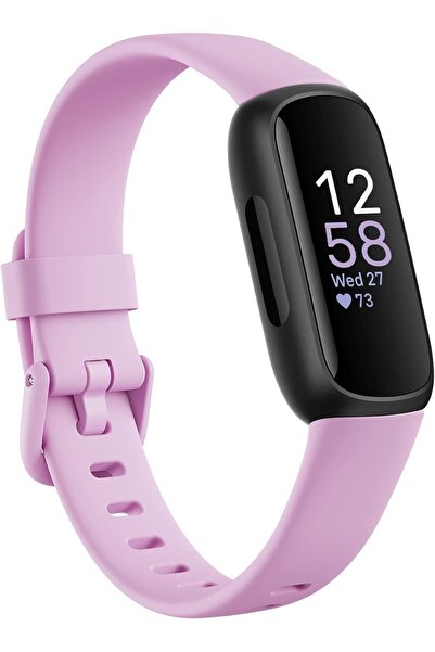 Fitbit Inspire 3 Activity Tracker - Black/Lilac Bliss, One Size