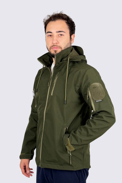 KORDAK Водонепроникний тактичний куртка Softshell | Полярний внутрішній шар, вітрозахисний, військовий куртка для активного відпочинку