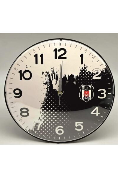 Hype Store Beşiktaş Lisanslı Duvar Saati Grafikli