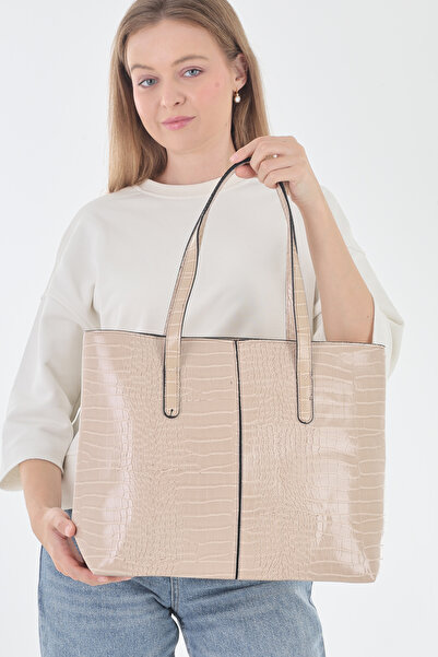 PİRİNÇ BEBE Krokulu Shoulder Bag