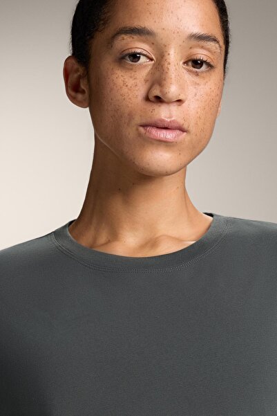 Oysho Short sleeve cotton blend T-shirt