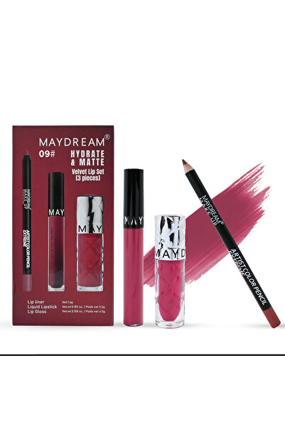 FANCY BEAUTY Complete velvet lip set (3 pieces)