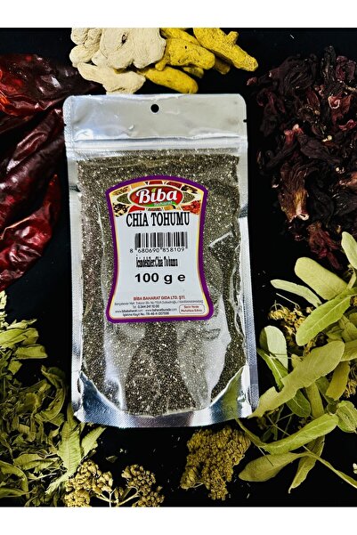 DİYETİSYEN TAVSİYESİ TOK HİSSİYATI VEREN ENERJİ DEPOSU CHİA TOHUMU 100 GR