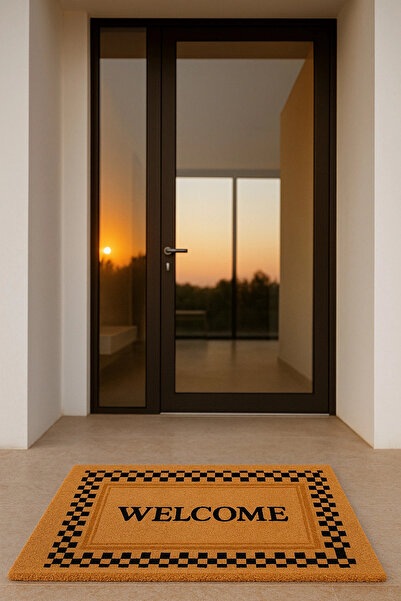 Valerine Life Velur Coco Textured Welcome Doormat Outdoor Mat 45X70Cm 27Yc260129