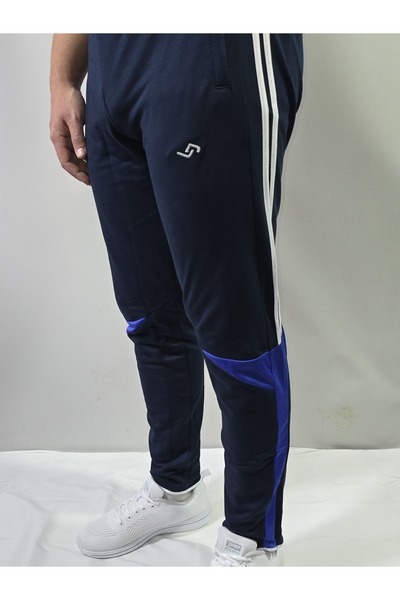 Jump Men's Cotton 2 Thread S Slim Fit Zippered Leg Sweatpants