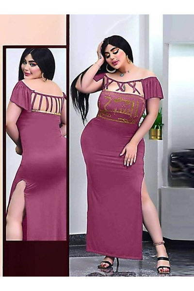 RAHAF TİCARET فستان طويل للنساء من يان شق