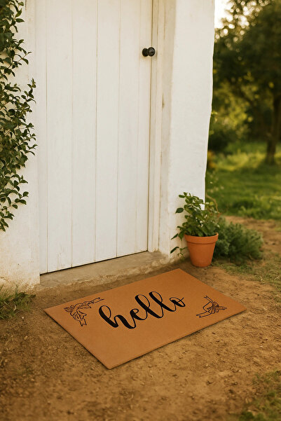 Valerine Life Velur Coco Textured Welcome Doormat Outdoor Mat 45X70Cm 27Yc260118