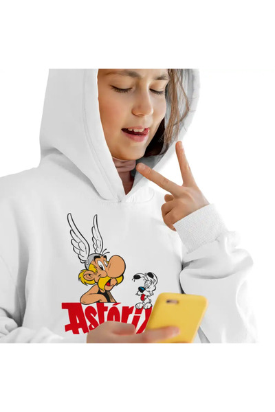 OEM Hanorac Copii Fete Asterix Dogmatix Aventuri