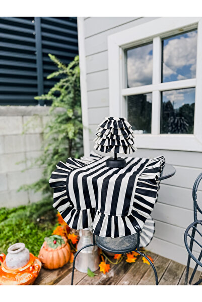 KaiAtelier Runner dreptunghiular cu volane Stripe, 40x120cm