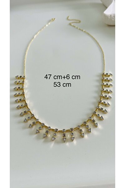 ACAR TAKI Special Series Spear Necklace 47+6Cm-Gold Color Acr7355