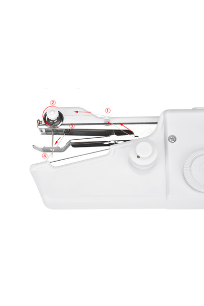 MRG Sewing machine M-CS-101B, Portable, Compact, White