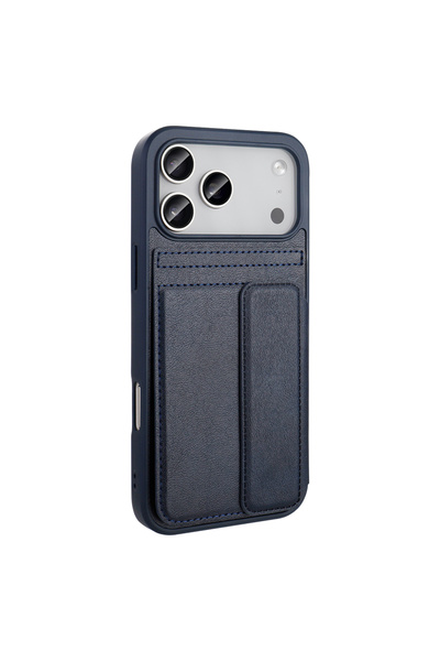 VARDAR AKSESUAR iPhone 17 Pro Max Case Pu Leather Card Holder Vrdr Sevilla Cover - Orange