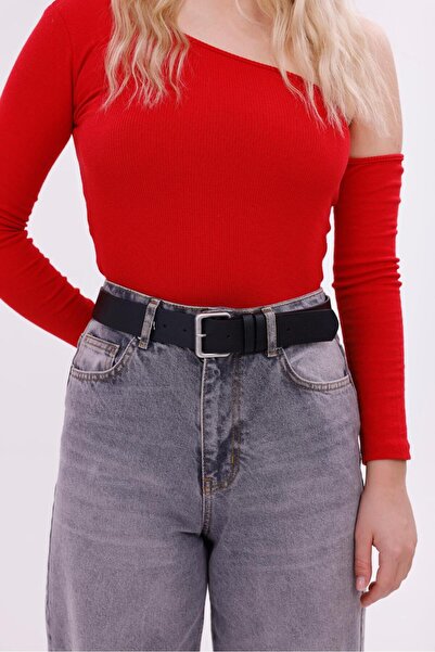 MODAM HİFA 4 cm Oxide Buckle Women's Belt Trouser Belt Dress Belt Waist Belt Coat Belt